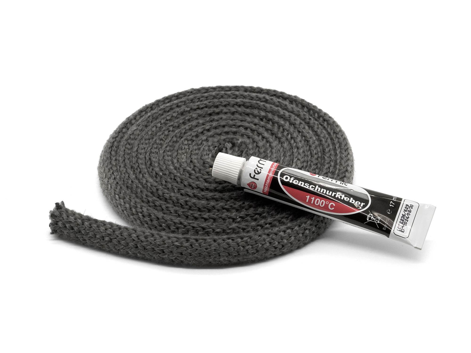 Türdichtung 2,5 lfm; D: 12 mm – Ersatzteil für Accente Kaminöfen