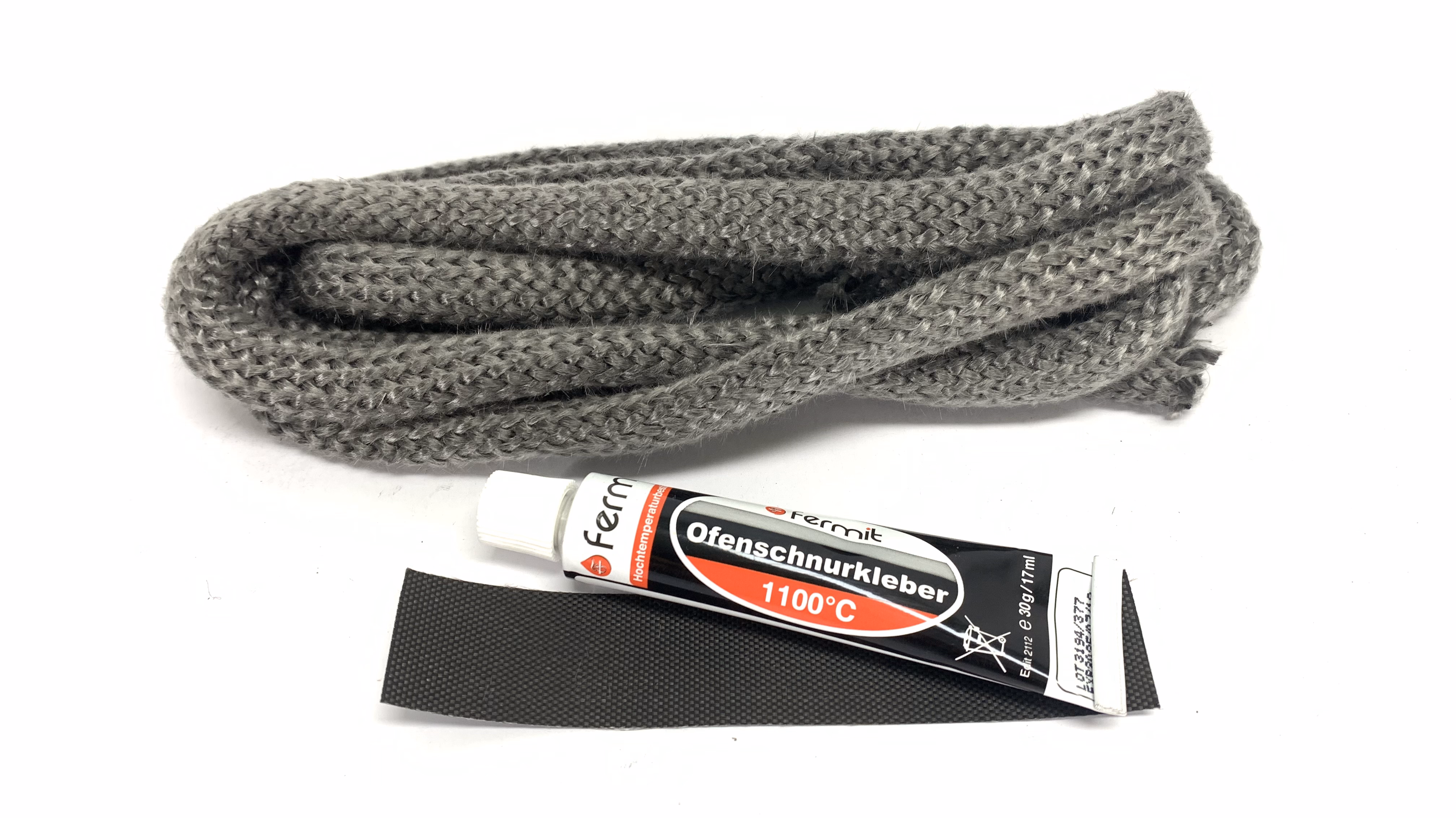Türdichtung mit Spezialkleber 12 mm – Ersatzteil für Accente Kaminöfen